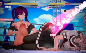 Lesbian Battle! thumbnail 5