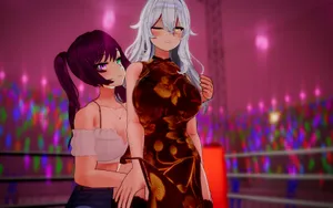Lesbian Battle! thumbnail 3