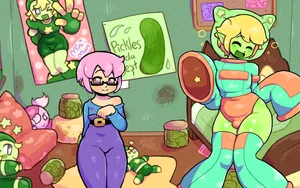 Pink Invasion: What?! These stupid aliens want ANOTHER date with me?! thumbnail 8