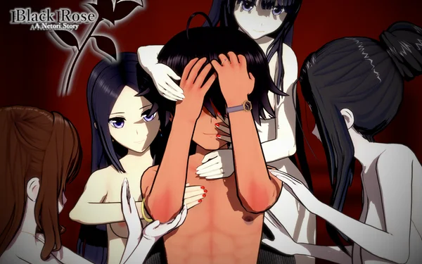 Black Rose -A Netori Story- Cover