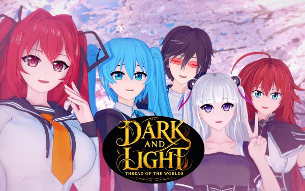 Dark and Light: Thread of the Worlds Cover