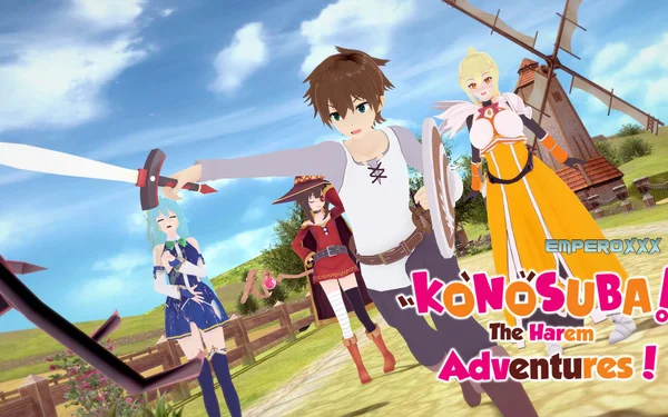 KonoSuba The Harem Adventures Cover
