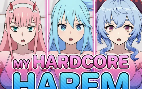 MY HARDCORE HAREM Cover