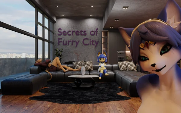 Secrets of Furry City Cover